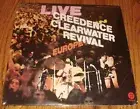 CREEDENCE CLEARWATER REVIVAL ~LIVE IN EUROPE ~ ORIGINAL 2-RECORD SET ~ SEALED!