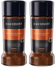 2 PACK - DAVIDOFF ESPRESSO 57 INTENSE 100gr Instant Coffee in Glass