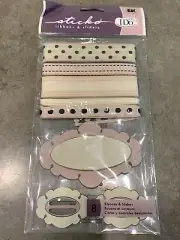 EK Success Sticko "I Do Whimsy" Ribbon And Sliders