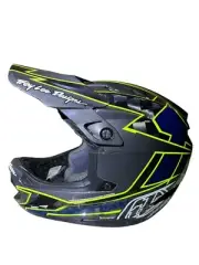 Rare TroyLee D4 CARBON: Graph Gray/Green Size Médium No Box