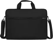 TANGBOLIBO 14-Inch Laptop Case | Slim, Durable & Waterproof Sleeve with Handle and Shoulder Strap | Compatible with HP, Dell, Acer, Asus, MacBook | Ideal for Men & Women - Black