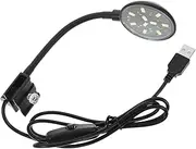 BESPORTBLE Fish Tank USB Clip Light Betta Tank Led Light Freshwater Aquarium Decorations Energy Efficient