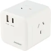 Jackson Rapid Charge USB-C/A 3 Way Power Cube