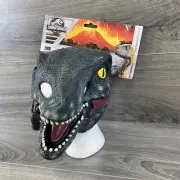 Jurassic World Blue Velociraptor Mask Child Halloween Costume Accessory Cosplay