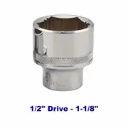 Kincrome K26146 - LOK-ON Socket 1-1/8" 1/2" Drive