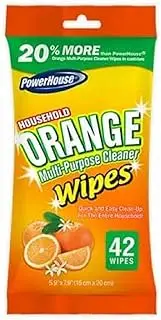 16 Pack - Orange Citrus Wipes, Multi-Purpose , 42-Ct. -94067-16