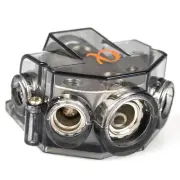 Alphasonik Distribution Block 0 Gauge In 0 4 8 Ga Out Nickel Plated ADB10-10248