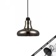Snap Lighting Barrosa Black Glass Downlight to Pendant Light Conversion Kit