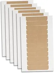 Ipetboom 6 Sheets Hair Extension Tapes Double-sided Tape for Hair Extensions Reusable