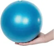 Small Exercise Ball - Anti-Burst Non-Slip,Stability,9 Inch,with Inflatable St...