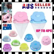 Washing Machine Filter Bag Floating Lint Hair Catcher Mesh Pouch Laundry Tool FZ