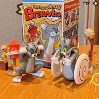 在飛比找蝦皮購物優惠-TOM and JERRY 猫和老鼠猫鼠大作战系列盲盒动漫周