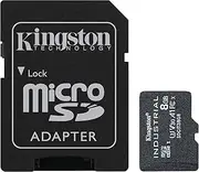 Kingston Industrial 8GB microSDHC C10 A1 pSLC Card + SD Adapter SDCIT2/8GB