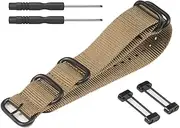 [WRISTARMOR] military woven nylon Replacement for Suunto core Smart watch band ,Compatible with Suunto core Sport Wrist strap braided belt