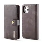 DG.Ming iPhone 11 Pro Max Detachable Classic Folio Case Cover Apple [Grey]