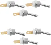 BESPORTBLE 6pcs Heavy Duty Emergency Stop Switch Metal Toggle for Logging Saws Safety Deactivation for Farms Trucks