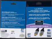 *NEW 6FT Ultra HDMI Audio/Video Cable High-Speed With Ethernet & 3D Support Male