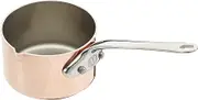 Mauviel 5 cm M'Minis Copper Saucepan with Lip with Stainless Steel Handle