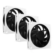 Alphacool Apex Stealth Metal Fan, 2000 RPM, White, 3-pack