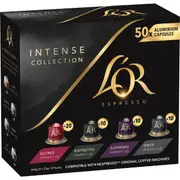 L'Or Espresso Intense Collection Coffee Pods 50 pack