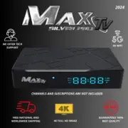 New MaxTV Silver PRO 5G 2024 4K Android 9.1 + Ultra HD Box