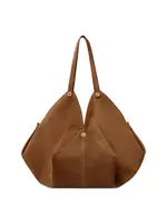 Versace Protea Suede Large Shoulder Bag