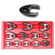 3/8 1/2" Drive SAE Standard Size Crows Foot Head Socket Wrench Set Crowfoot