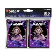 Foundations 100ct Deck Protector Sleeves Dark for Magic: The Gathering