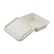 182PCS L&L 500ML Eco Biodegradable Disposable Takeaway Box Food Containers