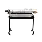 3 Skewer Cyprus Spit Roaster with Charcoal BBQ | Multi Skewer Rotisserie