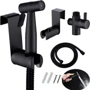 Hand Sprayer Kit Bidet Douche Toilet Spray Shattaf Shower Head Hose Diverter