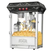 Great Northern Popcorn Black Good Time Popcorn Popper Machine, 8 Ounce