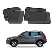 AUSGO Magnetic Window Sun Shade for Volkswagen Tiguan 2008-2016 4-piece Set Car Shades
