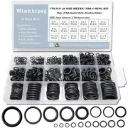 770 Pcs Rubber O Rings Kit 18 Size Nitrile NBR Washer Gasket Assortment Set