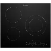 Westinghouse 60cm 3 Zone Ceramic Cooktop WHC633BE