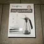 NEW. True & Tidy Hand Held Steamer with Fabric Brush 500 Watts