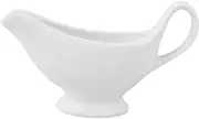 IMIKEYA Ceramic Sauce Pot Gravy Boat Condiment Bowl Steak Pitcher Restaurant for Home Dining