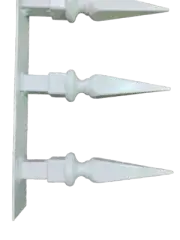 Wrought Fence Top Spear Extension 600mm Screw Down - Suits most Gates and Fences