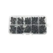 100* 6x6x4.3-13mm Tactile Switch Micro-Instantaneous Value 4-Pin Buttons Set Kit