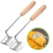 Corn Peeler & Stripper - Wood Handle Corn Cutter to Cut Corn off the Cob, 2Pc...