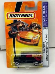 2006 MATCHBOX SUPERFAST #38 ARMORED INTERNATIONAL 4700 CAR INAT NEW ON CARD