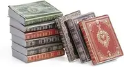 Odoria 1/12 Scale Miniature Classic Books 9Pcs Mini Book Miniatures Dollhouse Accessories Dolls House Accessory