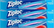 Ziploc 2 Gallon Food Storage Freezer Bags, Grip 'N Seal Technology for Easier Gr