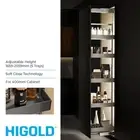 Shearer PRO Pull Out Pantry Unit - 400mm Cabinet - Adjustable Height - 5 Trays