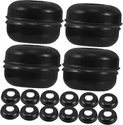 20pcs Bicycle Rear Axle Steel Bowl Kit Bike Hub Washer Replacement Part for Axle Cone Washer Repair Essential Bicycle Replacement Parts