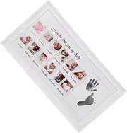 Baby Footprint Kit Infant Handprint Frame Memory Frame Wall Hanging or Tabletop Design