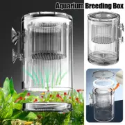 Aquarium Breeding Box Aquatic Pet Case Hatchery Incubator Tank for Clownfish 1x