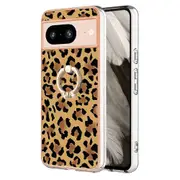 Yb Imd Style D Tpu Case For Google Pixel 8, Electroplated Frame Kickstand 2.0mm Phone Cover