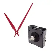 UTS quartz movement quiet with set of red clock hands