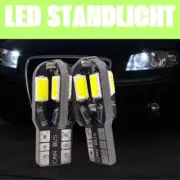 2x8SMD LED Tuning Floor Lamp 12vW5W Xenon for Opel Movano A Box X70